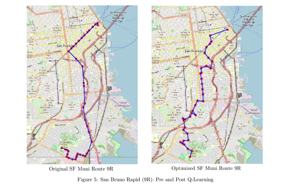 equitable bus routes screenshot